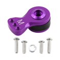 thumbnail image 1 of yingyy Section Strength Servo Protection Wear-resistant Steering Arm Tooth Half Servo Arms 1/8 Remote Control Boat M/Black M/Purple, 1 of 6