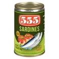 thumbnail image 1 of 555 SARDINES SAUCE TOMATE PETIT 155g, 1 of 5