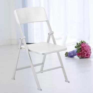 1/6 Dollhouse Miniature Furniture Folding Chair with Plastic Alloy Material, Toy Model for Dolls, Applicable for 1/6 Doll House, Keep Dry and Cool