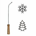 thumbnail image 2 of Kitchen Supply Rosette Iron Set, Wintersong, 2 of 3