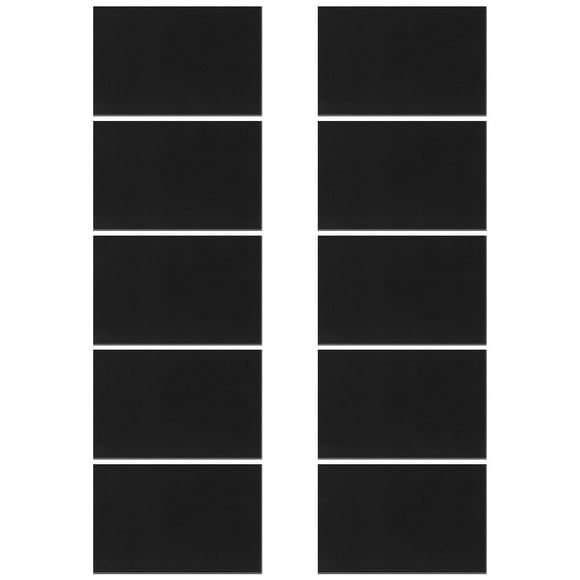 GOOHOCHY 10 Pcs Papier Pastel Poncé Papier Noir Bloc à Croquis pour Dessin Créatif Rentrée Scolaire