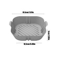 thumbnail image 3 of Yhmxh Heat Tolerant Flexible Baking Pan For Fryers And Ovens Nonstick Easy To Clean Kitchen Accessory Home and Kitchen kitchen Accessories kitchen Essentials, 3 of 5