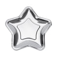 thumbnail image 1 of kurtrusly 20x Assiettes à Souper Pentagramme Amorce de Conversation Lors du Prochain Rassemblement Gagnez du Temps Assiette Jetable Argent, 1 of 6