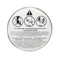 thumbnail image 4 of Mainstays Unscented Ivory Pillar Candle, 4 of 6