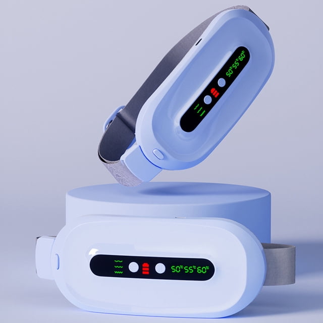 Heating Pad under $5! CQCYD Heating Massage Belt for Menstrual Relief, Wireless Warm Care Belt for Women, Portable Vibration Massager, Adjustable Heating Pad for Cramps