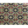 thumbnail image 4 of oneOone Georgette Viscose Fabric Leaves & Floral Artistic Decor Fabric Printed BTY 42 Inch Wide, 4 of 4