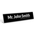 thumbnail image 1 of Printtoo Personalized Desk Name Plate Pretty Classy Custom Acrylic Office Desk Name Plate Accessory 2x10 Inches, 1 of 5