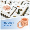 thumbnail image 3 of 38 Pcs Rondelle Plate, 6mm ID, 10mm OD, 1mm d'Épaisseur pour Boulons Vis Machines, 3 of 6