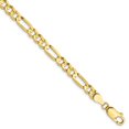 thumbnail image 1 of Leslie's 10K 4.5mm Light Figaro Chain (Weight: 4.32 Grams, Length: 7 Inches), 1 of 4