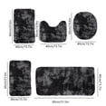 thumbnail image 3 of LSLJS Mixed Colors Bath Mats 5 Set Bathroom Rugs for 5PCS Toilet Mats Universal Soft Comfortable Water Absorption Non-Slip Thick Machine Washable Easy Dry Dark Color Home Accessories, 3 of 8