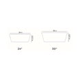 thumbnail image 4 of The HC Companies 30 Inch Eclipse Window Flower Box with Removable Saucer, White, 4 of 10