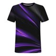 thumbnail image 4 of lcziwo Chemise Imprimée 3D pour Homme 2024 T-Shirts Graphiques Chemises pour Homme Manches Courtes Décontracté Col Rond Hauts Mode Urbaine Tendance T-Shirts Grande Taille pour Homme Noir TG, 4 of 5