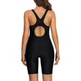 thumbnail image 3 of Beautyin Athletic One Piece Swimsuits for Women Boyleg Swimwear Racerback Bathing Suits, 3 of 8