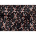 thumbnail image 4 of oneOone Viscose Jersey Fabric Leaves & Floral Block Decor Fabric Printed BTY 60 Inch Wide, 4 of 4