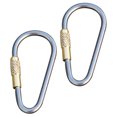 thumbnail image 3 of 2PCS Outdoor Mountaineering Buckle High Strength Hiking D-Ring Carabiner, 3 of 8