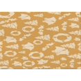 thumbnail image 1 of Ahgly Company Machine Washable Indoor Rectangle Transitional Yellow Area Rugs, 8' x 10', 1 of 7