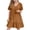 AA-Orange, variante sur lcziwo Robes d'Été pour Filles 2025 à Manches Courtes Robe Mini Élégante d'Été Décontractée à Col en V Plissée Fluide Robes de Plage Rose Offres chez Walmart