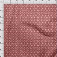 thumbnail image 4 of oneOone Polyester Spandex Red Fabric Tribal Craft Projects Decor Fabric Printed By The Yard 56 Inch Wide, 4 of 5