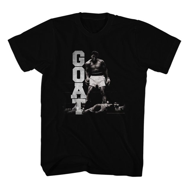 Muhammad Ali T-Shirt Adulte Knockout Plus Grand Boxeur de Tous les Temps des Années 60