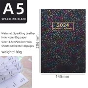 EGNMCR Diary NoteBook Notebooks for Work 2023 Schedule Notepad Inside Page A5 Efficiency Manual Planning Notebooks a notebook