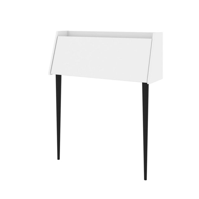 Bestar Skat 36W Secretary Desk in white