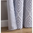 thumbnail image 2 of Swift Home Jacquard Clip Rod Pocket Single Window Panel, 2 of 3