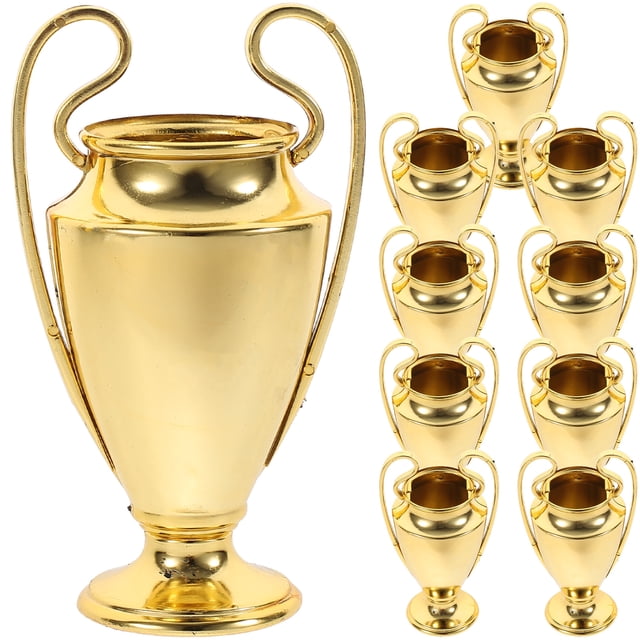 10pcs Delicate Competition Trophy Company Activity Trophy Chic Trophy Desktop Awards Trophy