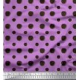 thumbnail image 1 of Soimoi Velvet Fabric Dots Dots Print Fabric by the Yard 58 Inch Wide, 1 of 3