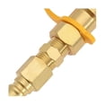 thumbnail image 5 of 3/8 Inch Natural Gas Quick Connector Brass Propane Adapter Fittings For Lp Gas Propane Hose Quick D, 5 of 5