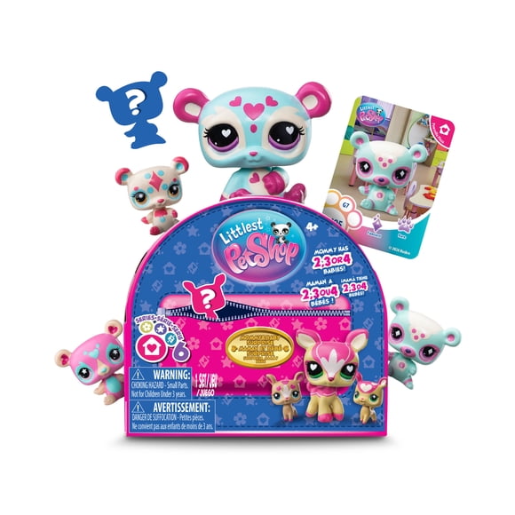 Littlest Pet Shop Maman et Bébé Animaux Surprise