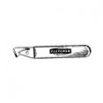 thumbnail image 2 of Fletcher Terry 05-111 Disposable Double Edged Cutter Tool, 3 in W x 9-1/4 in L Acrylic Plastic, 2 of 3