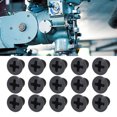 thumbnail image 3 of 50Pcs Countersunk  Screws DIN 965 Black Galvanized Machine Screw Assortment Kit, 3 of 8