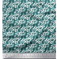 thumbnail image 1 of Soimoi Poly Georgette Fabric Floral Shirting Decor Fabric Printed Yard 52 Inch Wide, 1 of 3