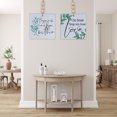 thumbnail image 3 of IH Casa Decor Square Wood Hanger With Beads Inspirational Asstd - Set of 2, 3 of 3