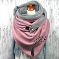 thumbnail image 2 of Women  Vintage Print Boho Scarves Shawls Wraps Winter Warm Short Scarves, 2 of 4