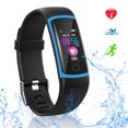thumbnail image 1 of APPIE Fitness Tracker Watch,Activity Tracker Health Exercise Watch w/Heart Rate Monitor Waterproof IP68 Smart Fitness Band with Sleep Monitor, Step Counter Pedometer Watch for Adults Kids (Blue), 1 of 7