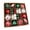 B, variante sur RXIRUCGD 42 Pcs Boules de Noël Décorations de Sapin de Noël, Ornements Suspendus de Noël pour Décoration de Fête et des Fêtes