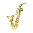 thumbnail image 3 of HILABEE Instrument de Musique Miniature Maison de Poupée 1/12 Mini Meuble Jouet pour Maison de Jeu Saxophone, 3 of 9
