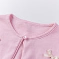 thumbnail image 3 of Dealovy Baby Girls Clothes Toddler Long Sleeve Cardigans Spring Summer Knitted Casual Shrug Cropped Tops, 3 of 6