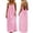 Pink, variant on Summer Dress For Women Sleeveless Backless Spaghetti Strap Flowy Long Sundress in Cotton-Linen Blend for Casual Wear and Vacation