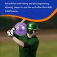 thumbnail image 4 of LIFKOME 4Pcs Round Ball for Connection Hitting Training Softball Training Equipment Pitching, 4 of 5