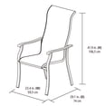 thumbnail image 3 of Chaise empilable Charleston de Mainstays, 3 of 9