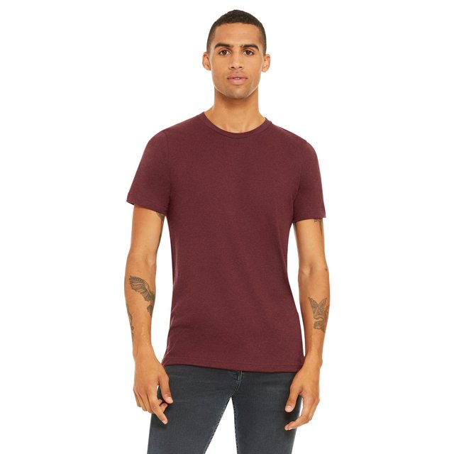 Bella + Canvas T-Shirt Unisexe Heather CVC
