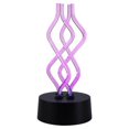 thumbnail image 1 of MesaSe Acrylique Lampe de Table Lumière Ambiante Multicolore Rotation Créative Lampe de Nuit Éclairage Modifiable pour la Décoration de la Maison Bar Partie, 1 of 9