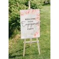 thumbnail image 5 of Darling Souvenir MADE WITH LOVE Rose,WelcomeSignLarge Decorative PosterWelcomeTo Our Engagement Poster For Easel Party Collection- 18x12, 5 of 5