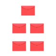 thumbnail image 3 of Wweixi File Document Bag Stay Organized And Enjoy Durable Felt Felt Folder Organizer red 5Set, 3 of 6