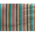 thumbnail image 3 of oneOone Georgette Viscose Fabric Multicolor Stripe Printed Craft Fabric BTY 42 Inch Wide, 3 of 3