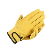 1 Pair Of Gloves Work Gloves Labor Protection Gloves Leather Welding Safety Protection Garden Wear-resistant Gloves