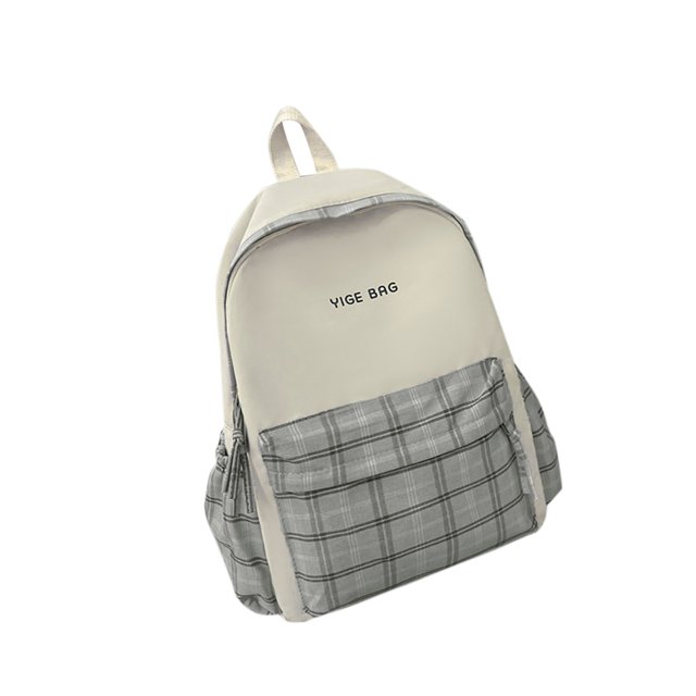TIEVOSA Sac d'École pour Filles Saison Scolaire Sac d'Élève Mode à Fermeture Éclair Sac à Dos à Carreaux