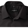 thumbnail image 2 of Russell Collection Mens Long Sleeve Poly-Cotton Easy Care Tailored Poplin Shirt, 2 of 2